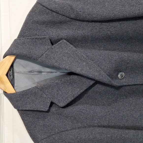 Vintage Adam Spencer pure wool & cashmere lined topcoat overcoat - XL - 44R - Picture 5 of 11